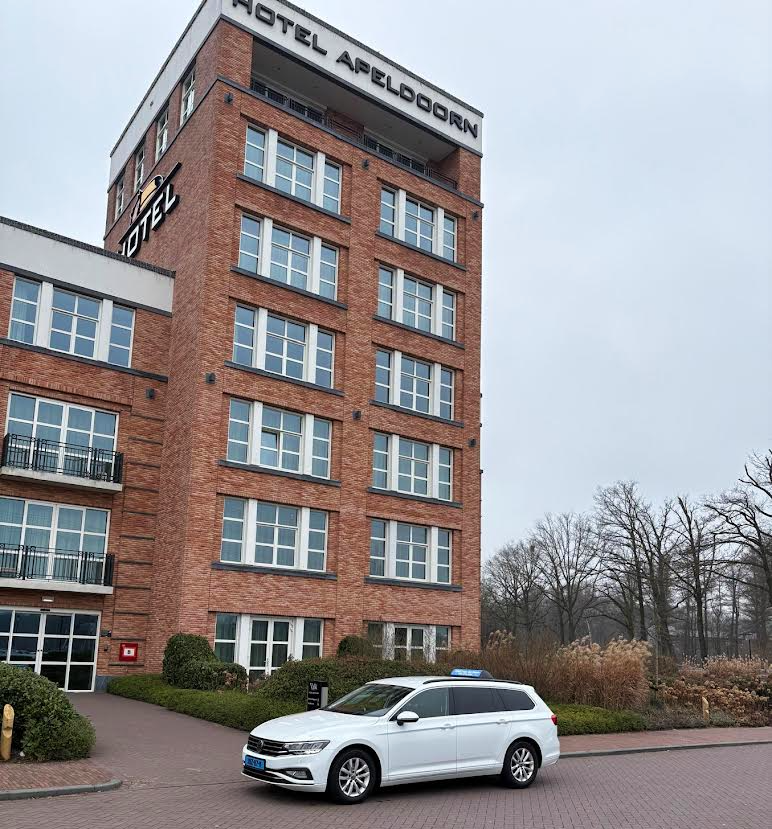 Taxi van der Heide bij Hotel van der Valk Apeldoorn